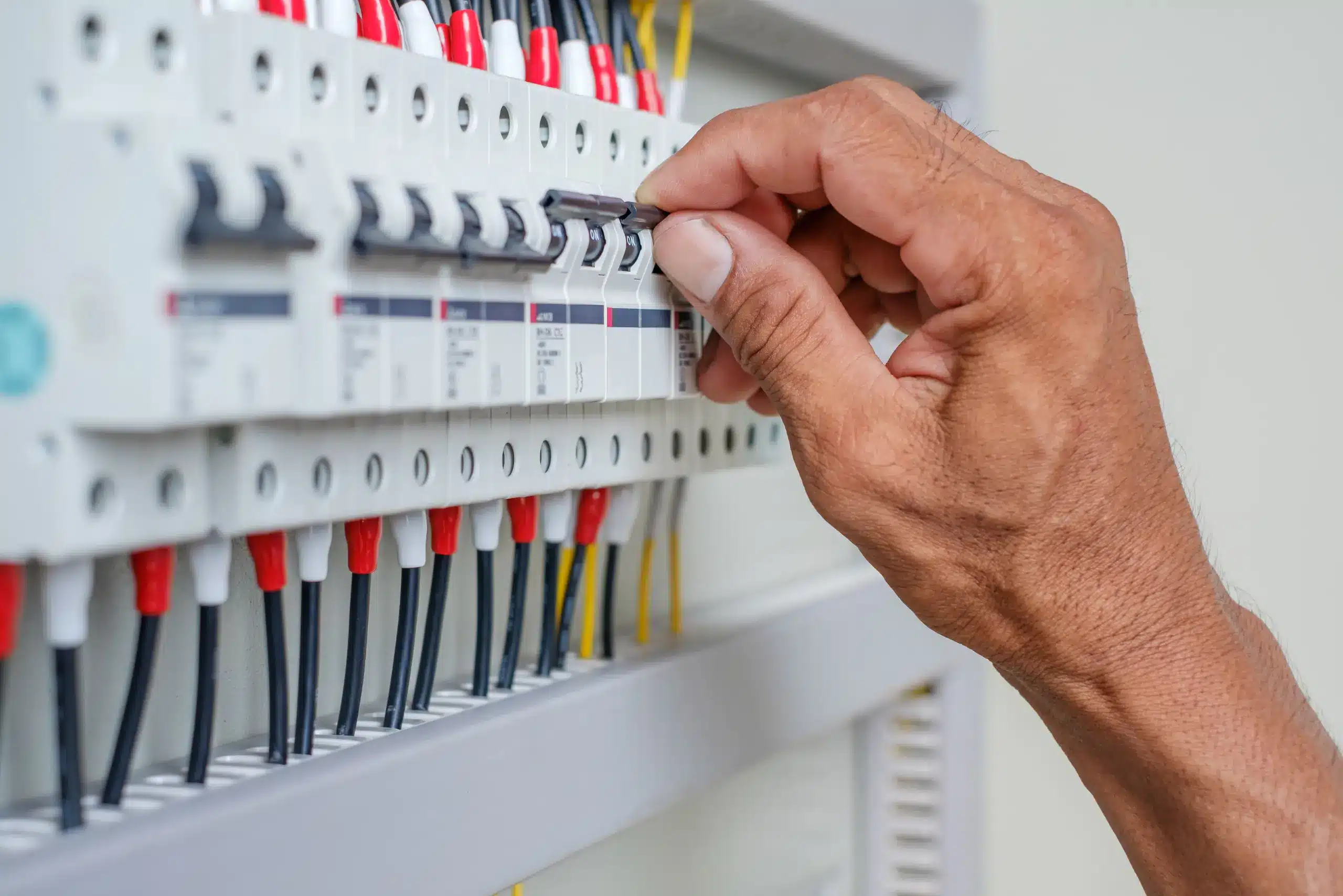 installation d'une prise électrique